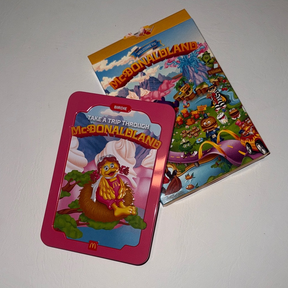 McDonald's Pink Framed McDonaldland Collectible Card